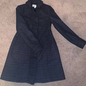 OLD NAVY BLUE& BLACK PEA COAT SIZE XS